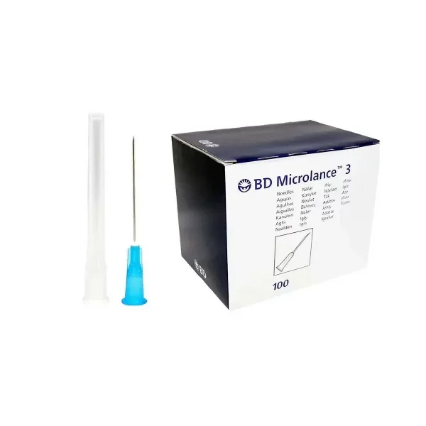 30G 1/2″ (13mm) Needle (Yellow) – X 100
